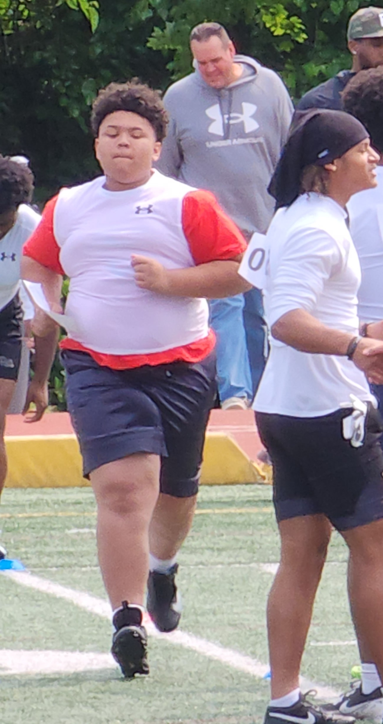 Running at camp